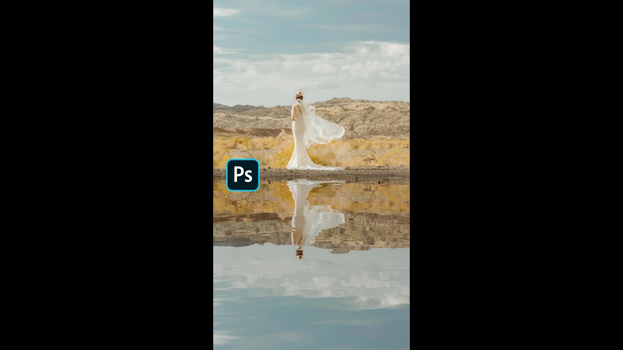 【Photoshop教學】如何用Ps製作倒影與水波波紋的效果