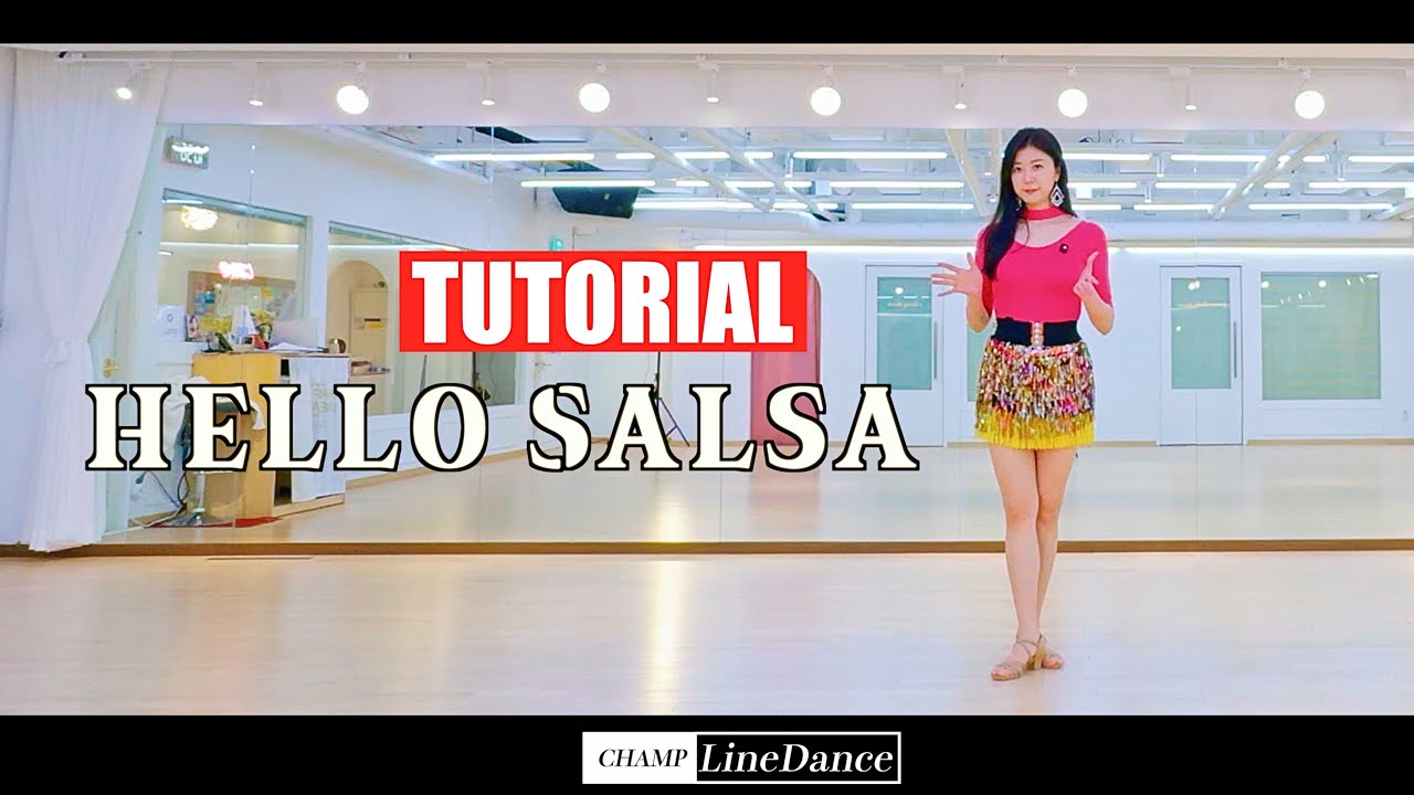 [수요직장인반] Hello Salsa LineDance | 헬로우 살사 라인댄스 | 초급 라인댄스 | 스텝설명 | 강남라인댄스 | 선릉역7번출구 | 010 8833 4921