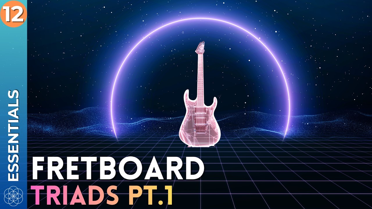 Diatonic Triads in C Major: Low E String Shapes | Guitar Songwriting Essentials (2.1)