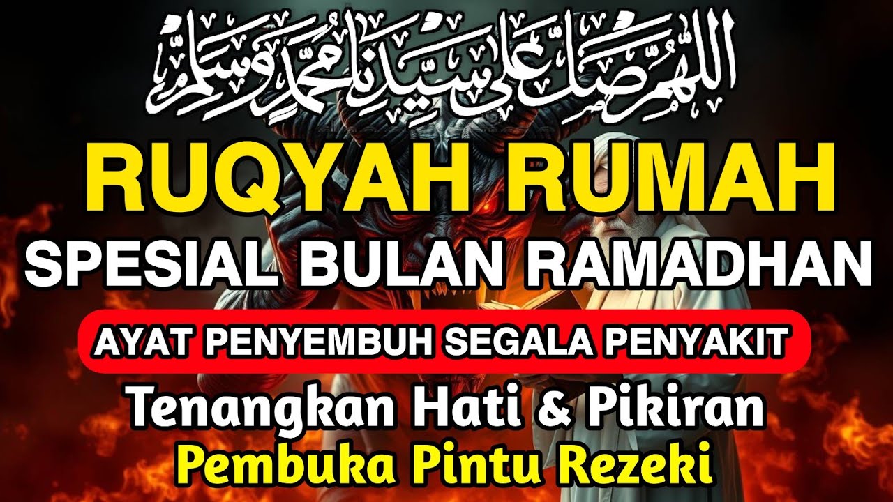 RUQYAH RUMAH PENGUSIR JIN, SETAN & SIHIR DI RUMAH & TUBUH, PENENANG HATI & PIKIRAN | ALAA AQEL
