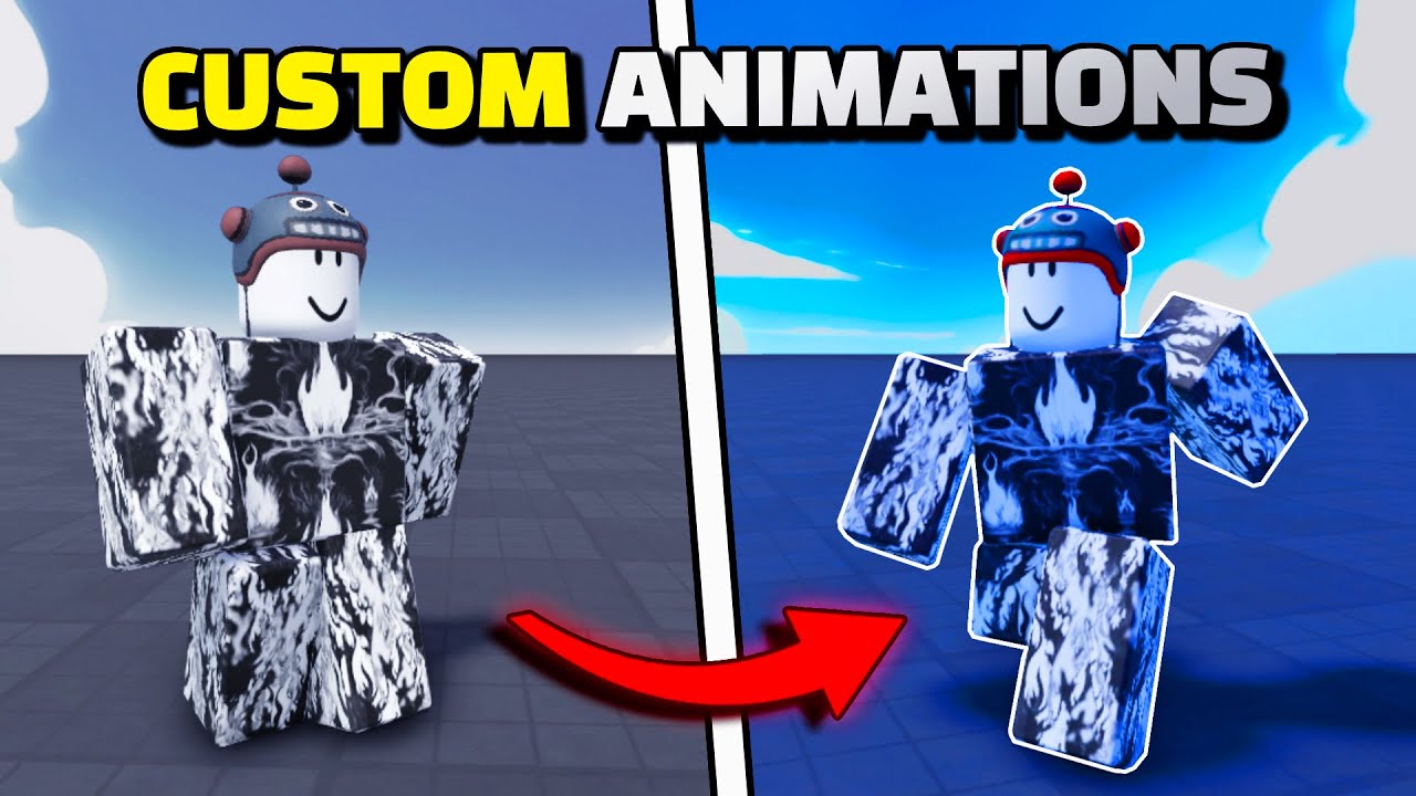Как создать пользовательские анимации игроков в Roblox Studio!