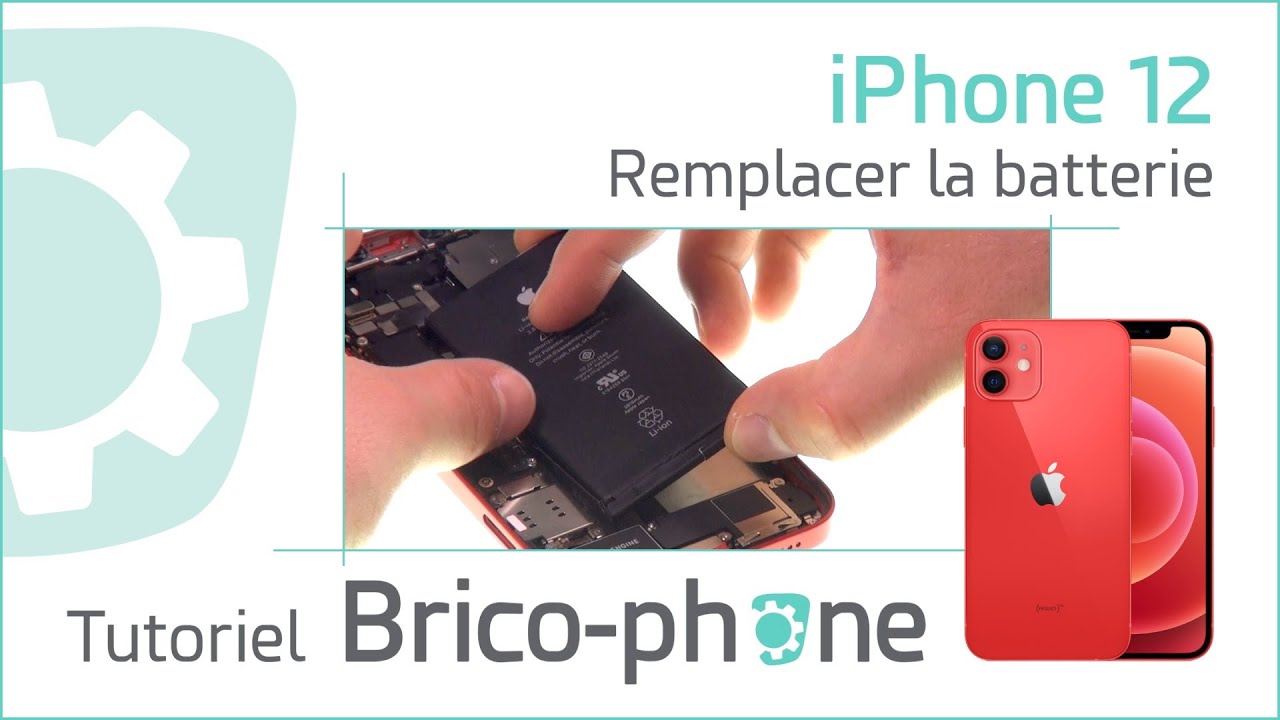 Comment changer la batterie sur un iPhone 12 ?
