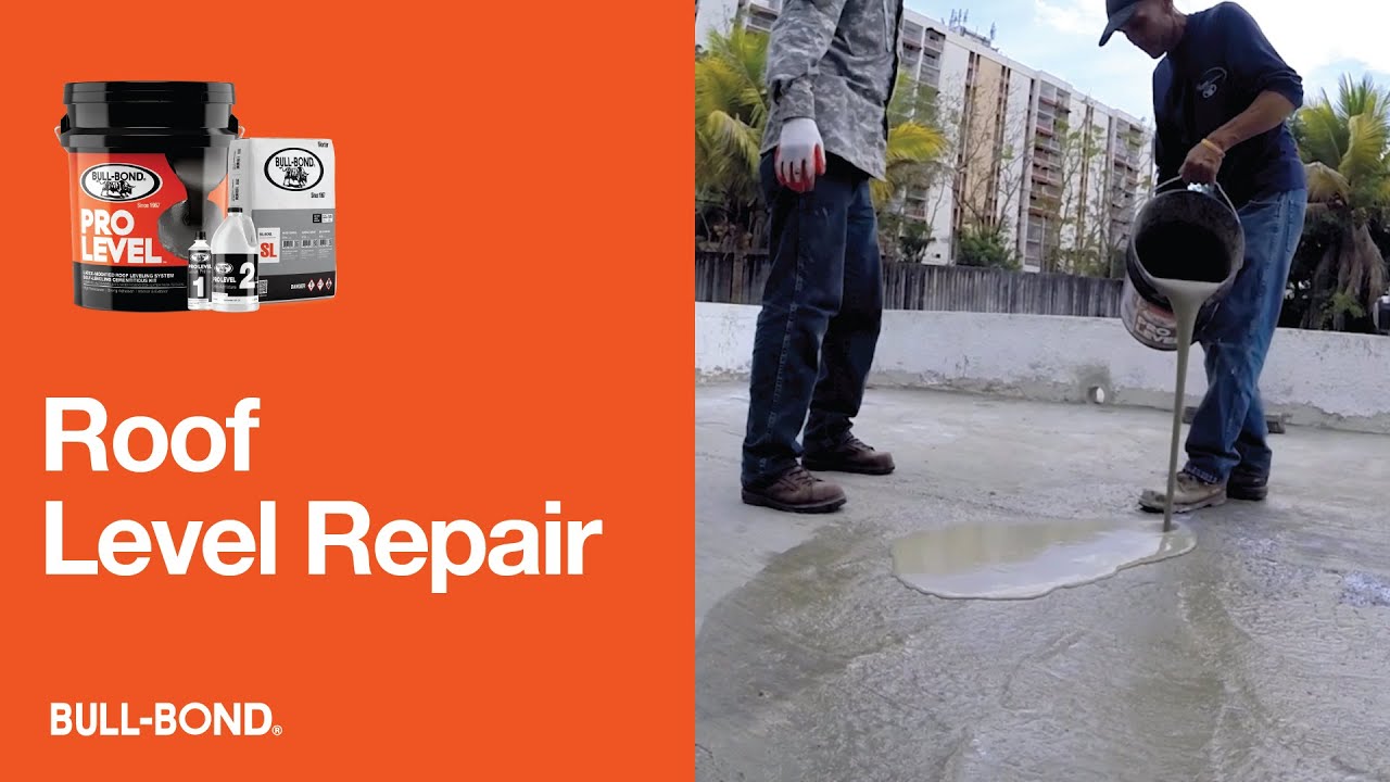 Pro Level™: Roof Self Leveling Repair