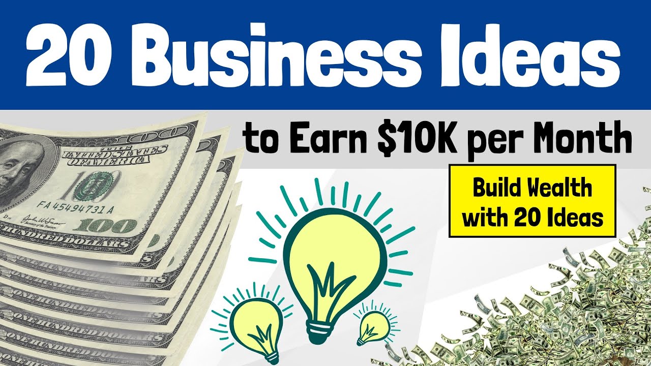 20 Business Ideas to Earn $10K per Month in 2026