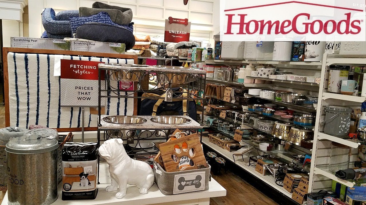 HOMEGOODS SHOP WITH ME PET BEDDING TOYS WALK THROUGH 2018