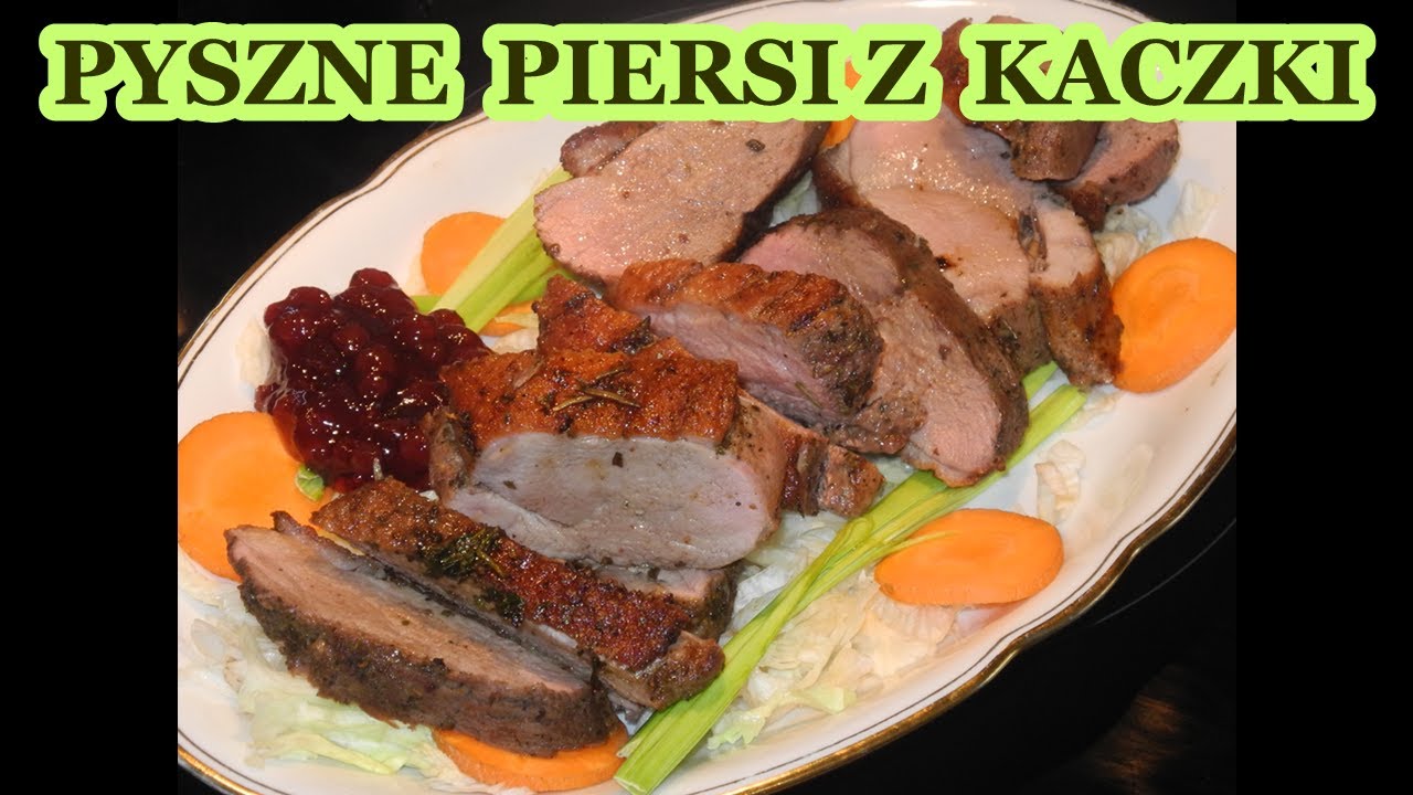 PIERŚ Z KACZKI PRZEPIS KACZKA Z PATELNI NA SZYBKO PYSZNA POLECAM #babciabozenkagotuje nr.287 🧡😋