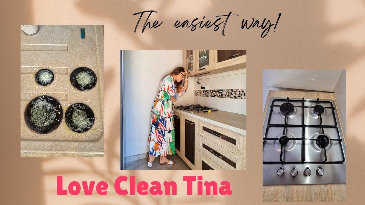 THE CHEAPEST AND EASIEST WAY TO CLEAN BURNER CAPS / STOVE CLEANING HACKS