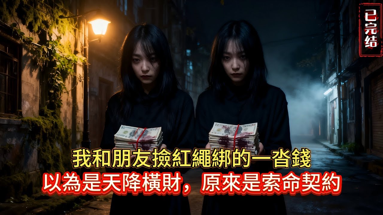 千萬別撿路邊的紅繩錢！我和朋友撿到後，她7天內離奇死亡…下一個就是我