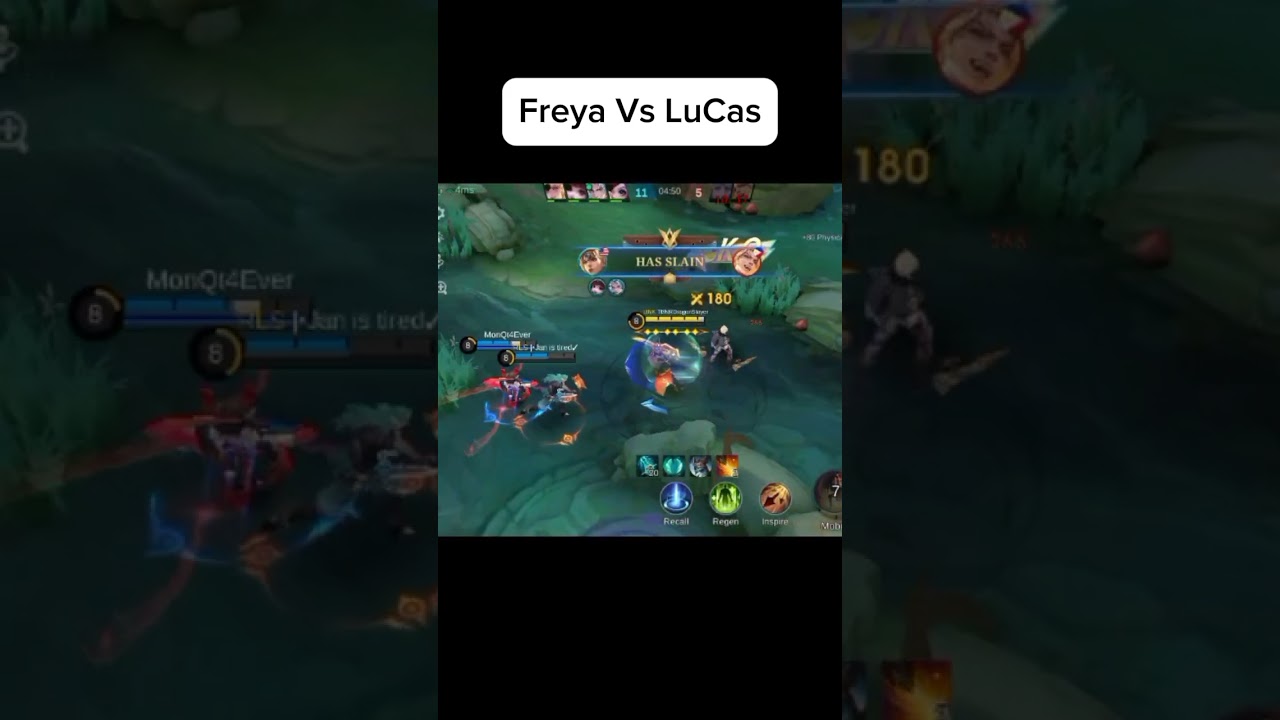 Freya vs lukas #gameplayml #mobilelegends