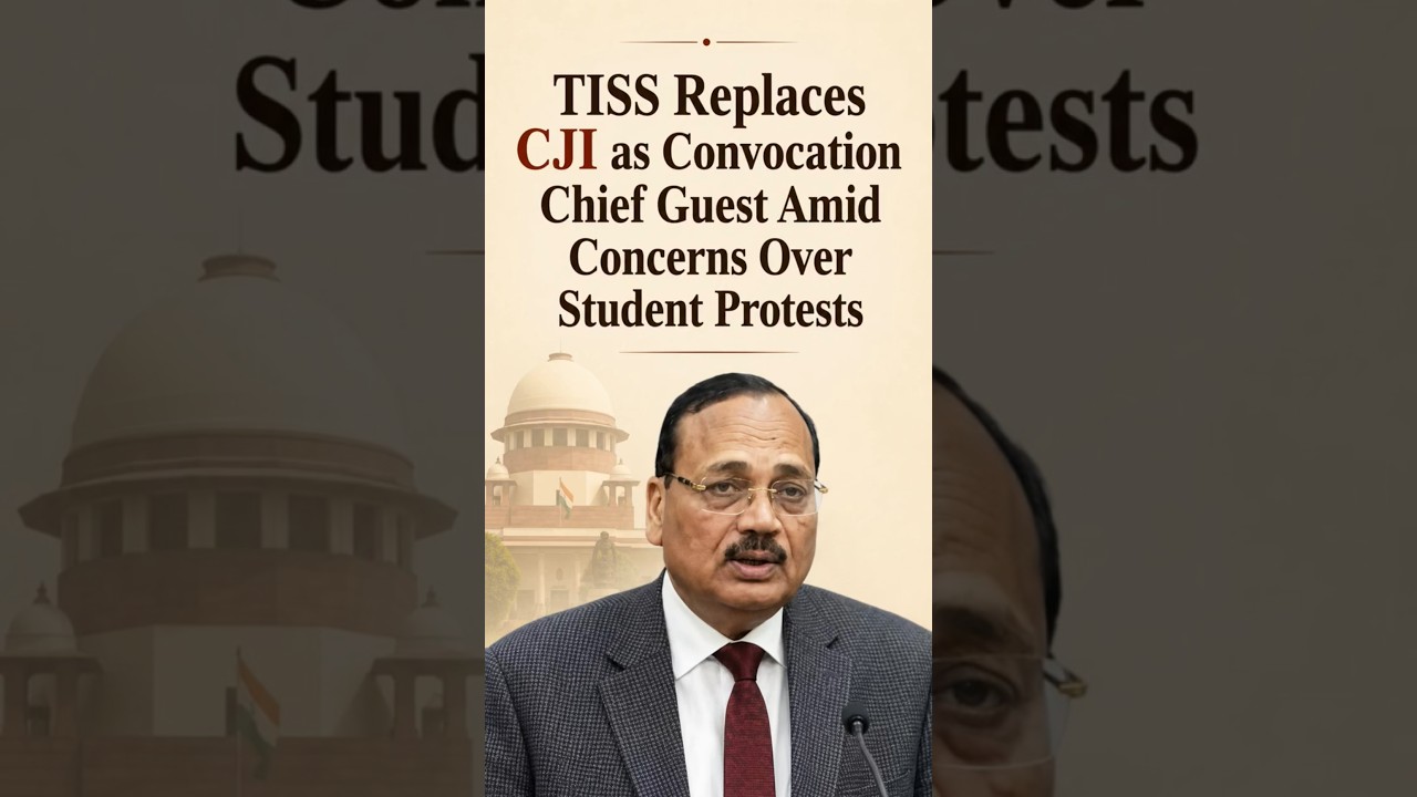 CJI replaced as TISS Chief Guest