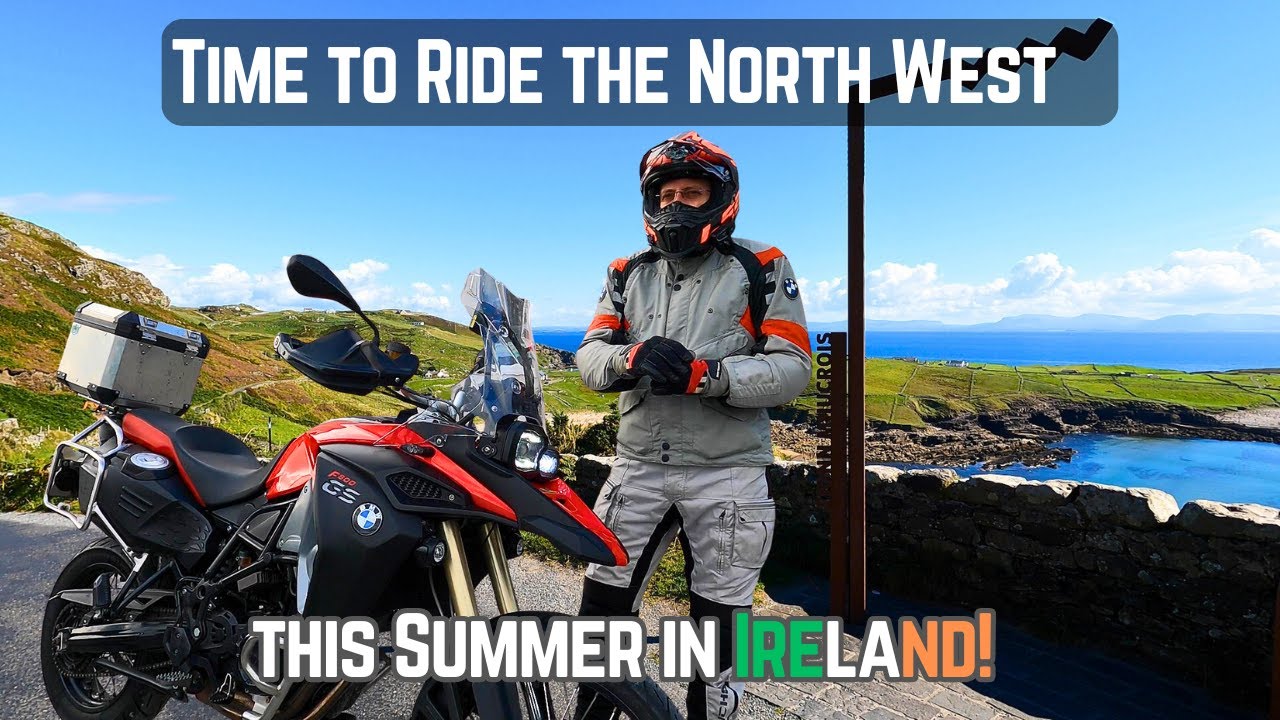 Ride your Motorcycle to these Scenic Routes in Ireland's North West this summer!