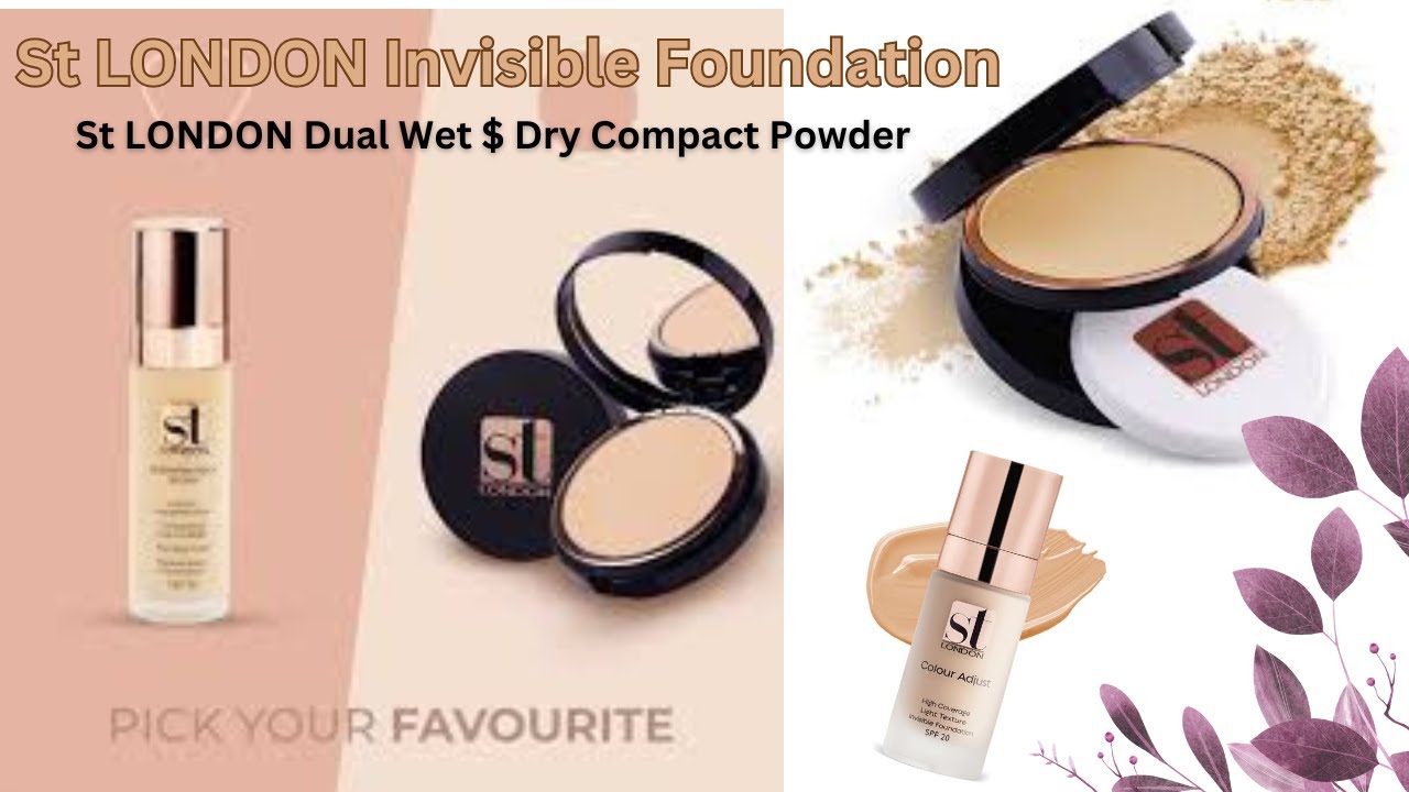 St London Foundation & Dual Compact Powder Reviews | Best Full Coverage Foundation