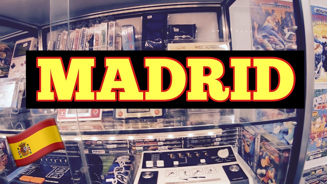 🇪🇸 Ретро-игра FRENZY в Мадриде, Испания!