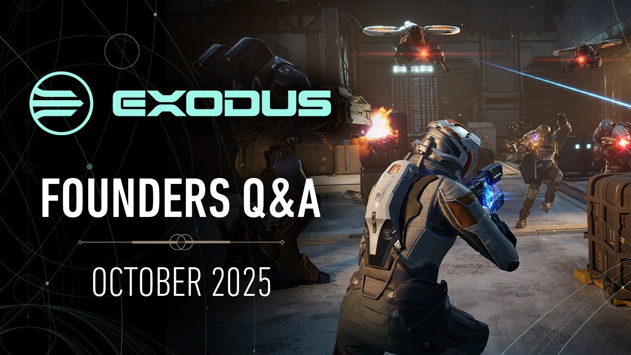 Видео с вопросами и ответами основателей EXODUS | Октябрь 2025 г.