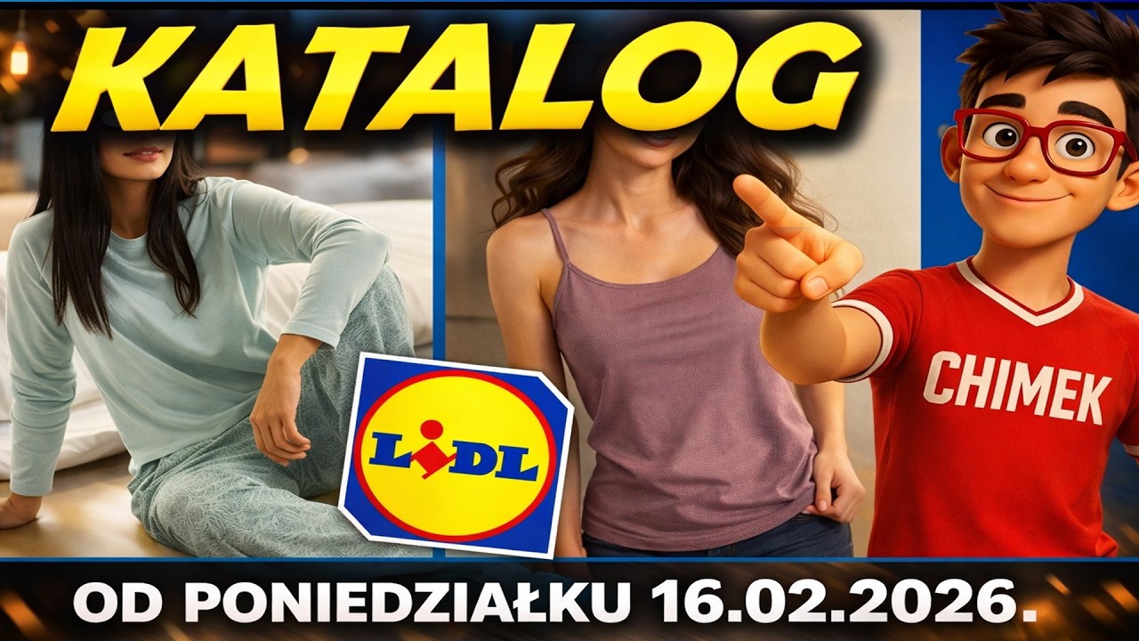 Katalog LIDL | Świetne promocje od poniedziałku 16.02.2026.