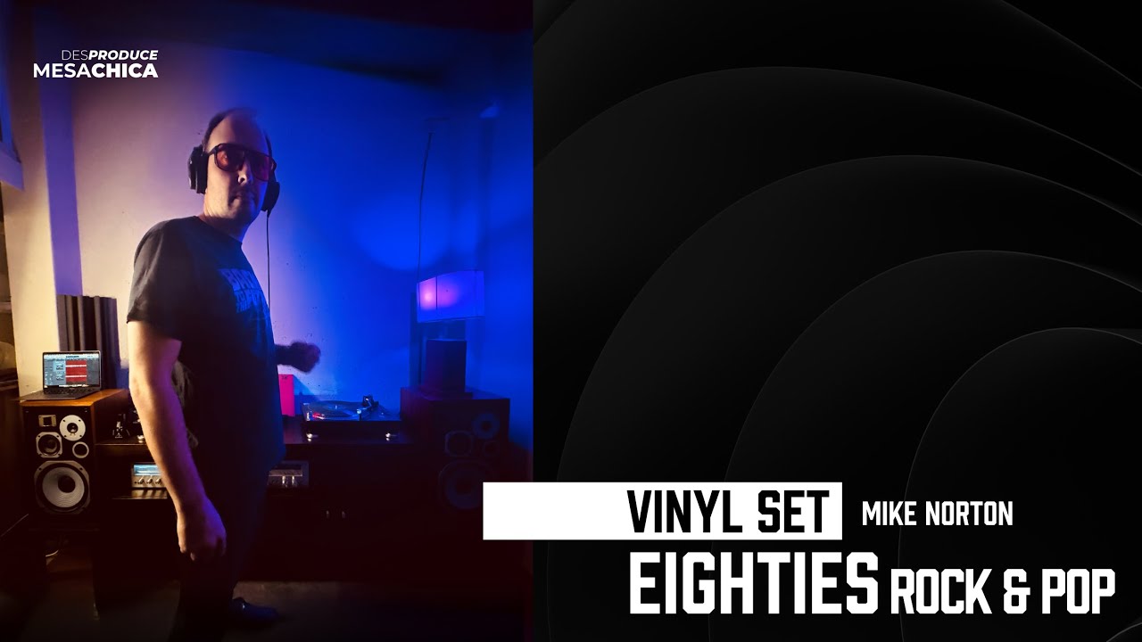 Vinyl Set // Mike Norton 80's Rock & Pop Old School