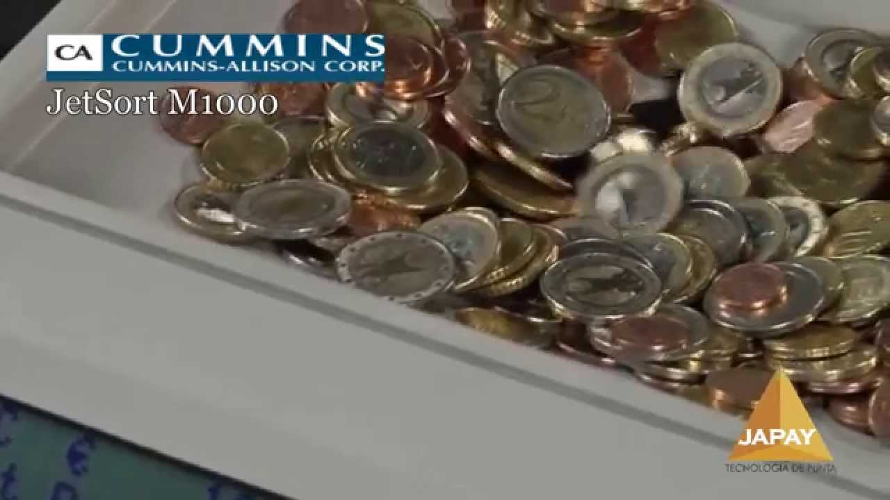 Contadora y Clasificadora de Monedas JetSort M1000
