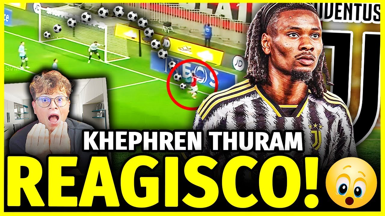 *E' DEVASTANTE!! IL NUOVO POGBA!!!* REAGISCO alle MIGLIORI GIOCATE di KHEPHREN THURAM