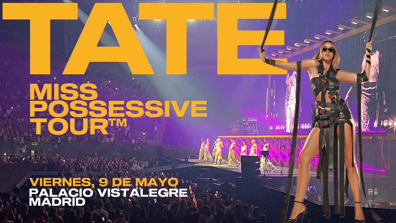 Tate McRae : Miss Possessive Tour Madrid ( Full Concert 4K )