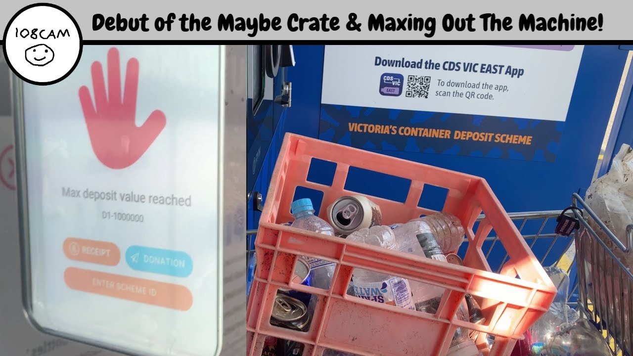 108CAM's CDS Adventures Episode 5: Debut of the Maybe Crate & Maxing Out The Machine!
