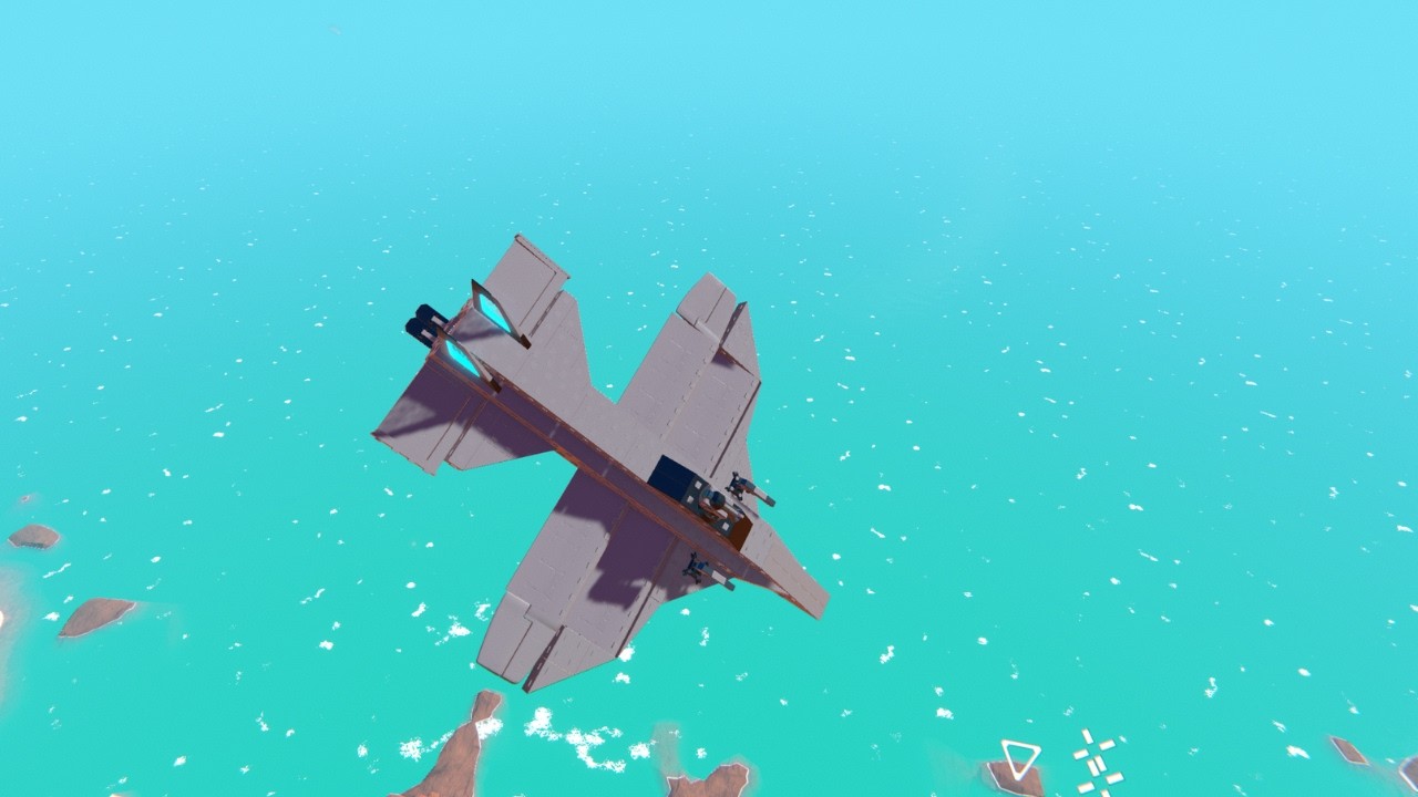 I built a fighter jet in Trailmakers