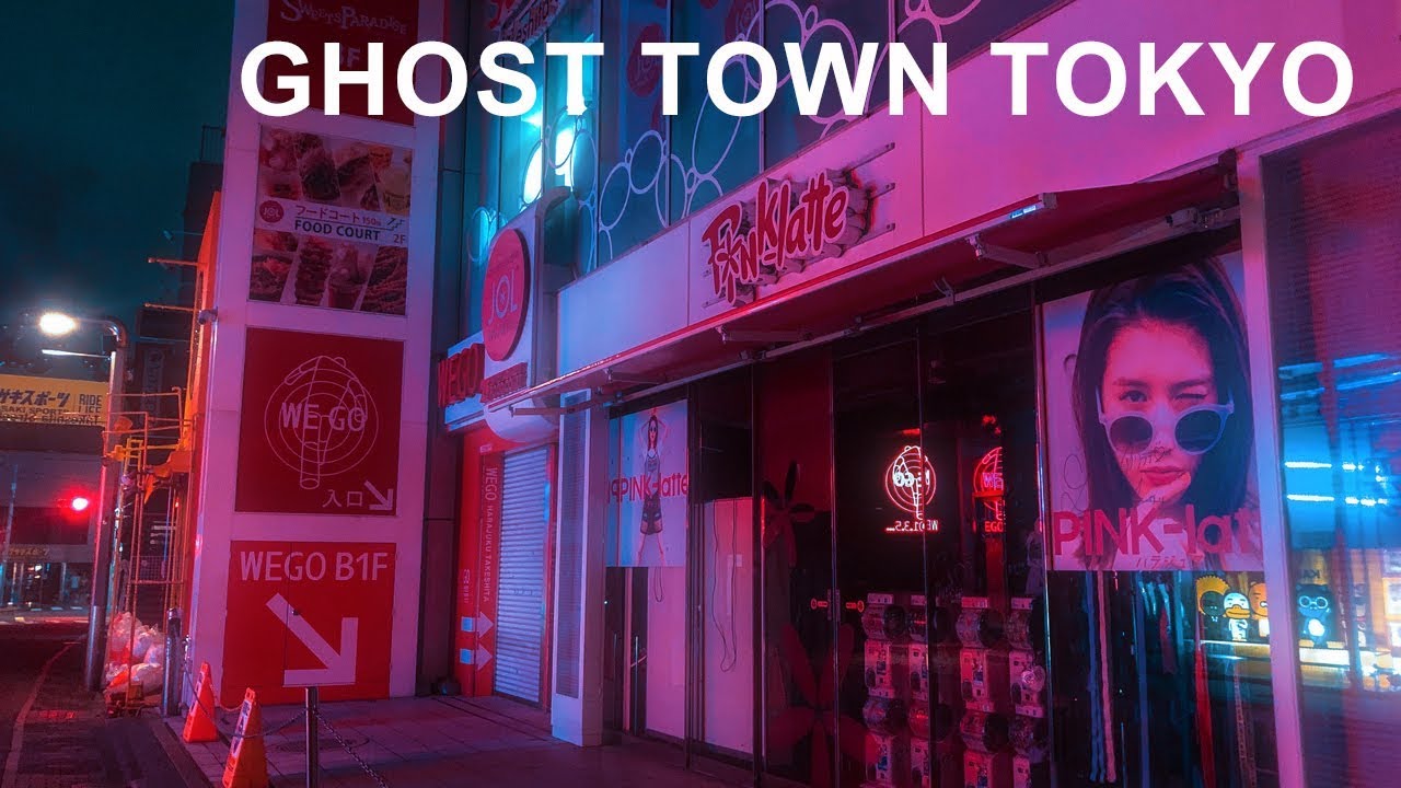 Ghost Town Tokyo | Harajuku After Midnight - 4K/Osmo Pocket