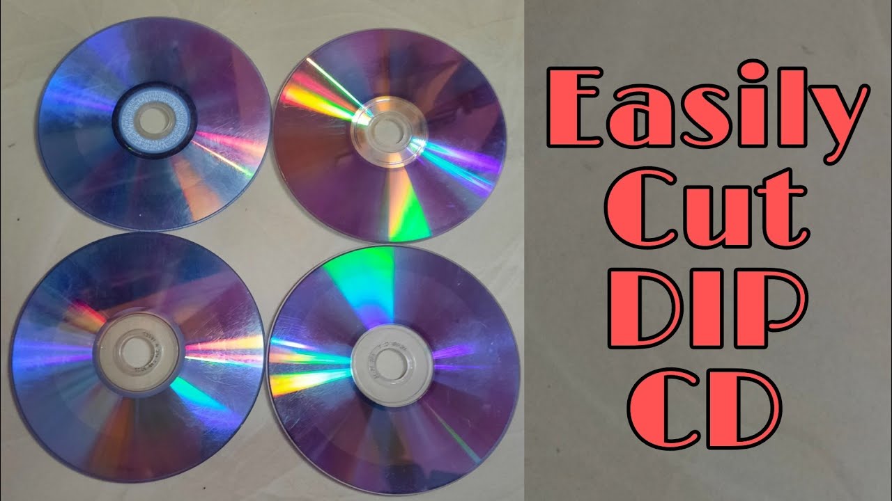 How to easily cut CD 💿 || Easy way|| BISMI ALL IN ONE