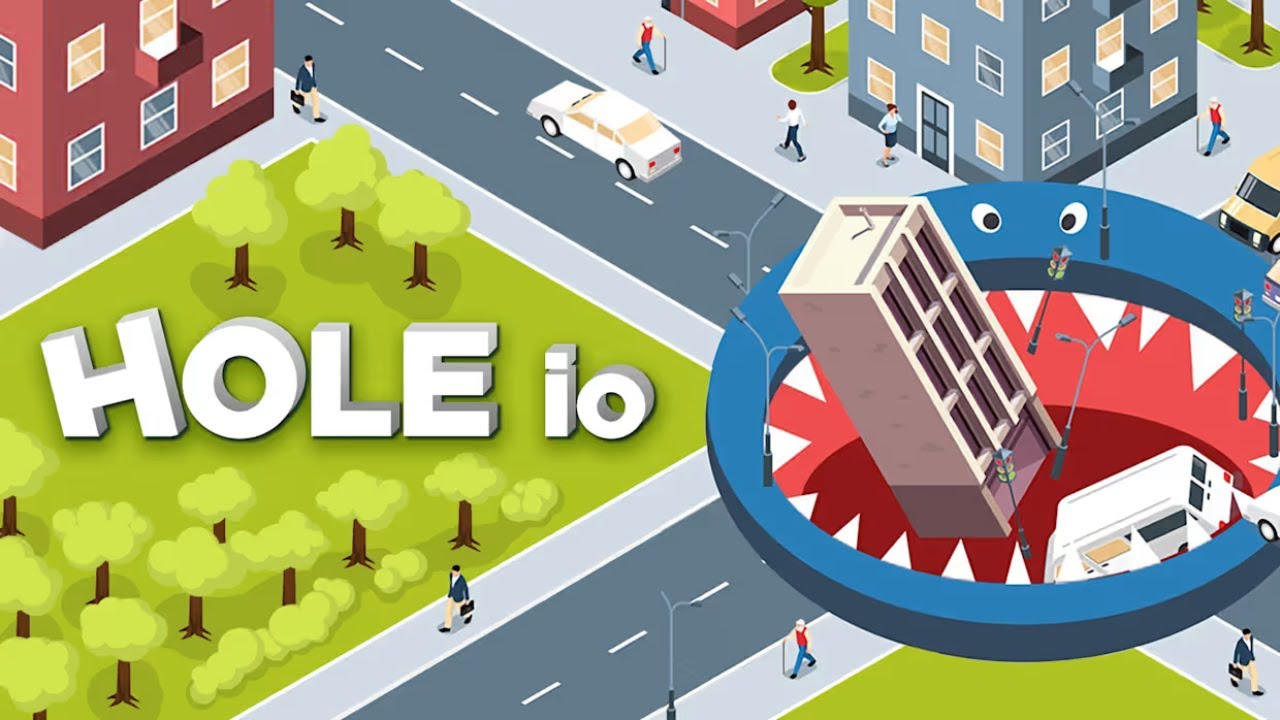 Hole.io - Gameplay Walkthrough - Swallow Everything & Dominate the City (Android, iOS)
