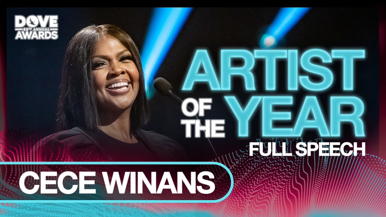 CeCe Winans Wins Artist of The Year | 55th Annual GMA Dove Awards 2024