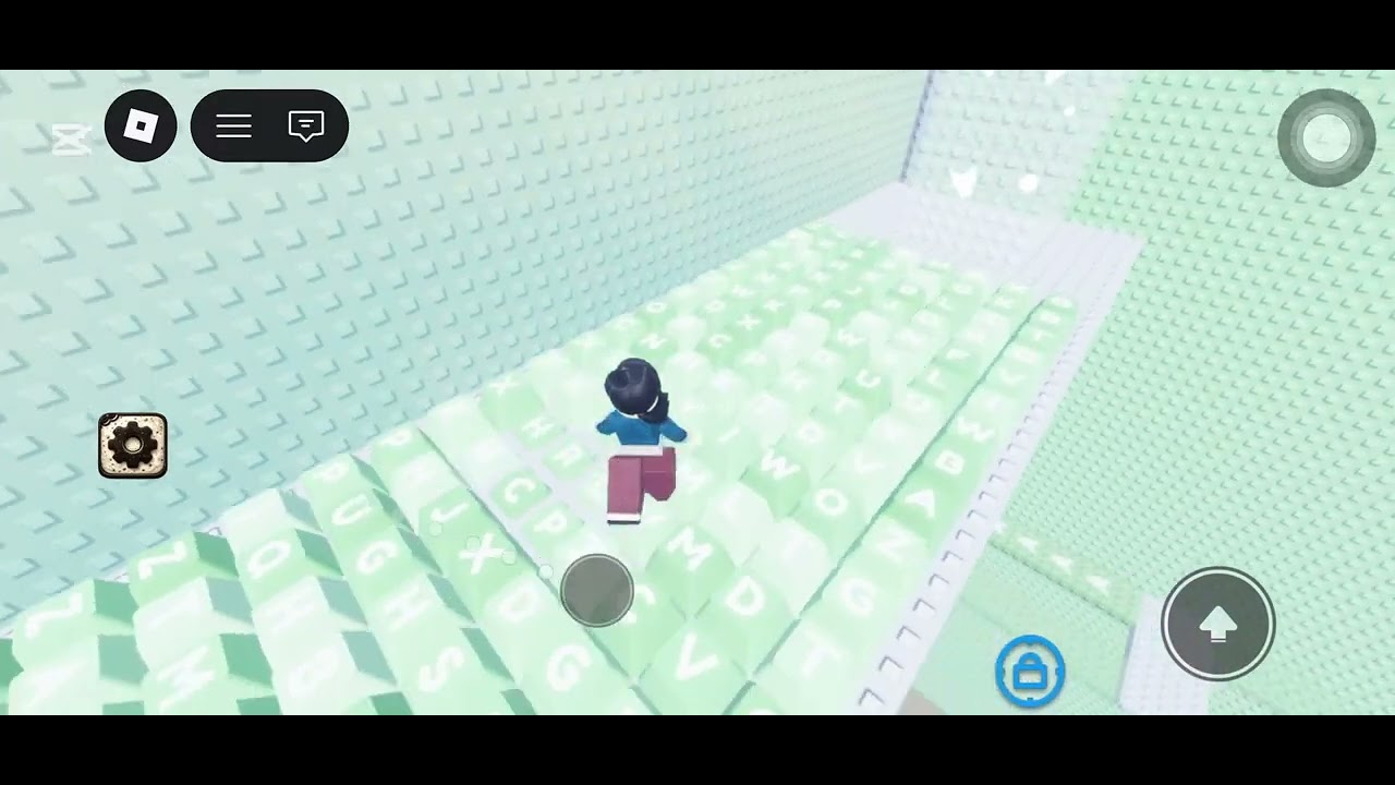 Playing roblox keyboard tower !!!