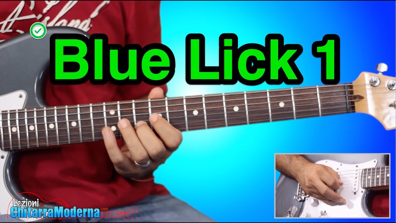 Metodo di Chitarra Blues: Lick 1