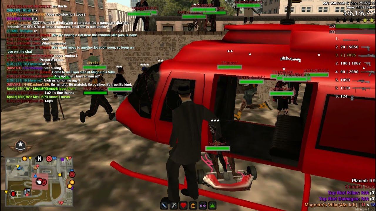 MTA:SA CIT cops killing activity. Cleaning Los Santos from pigs.
