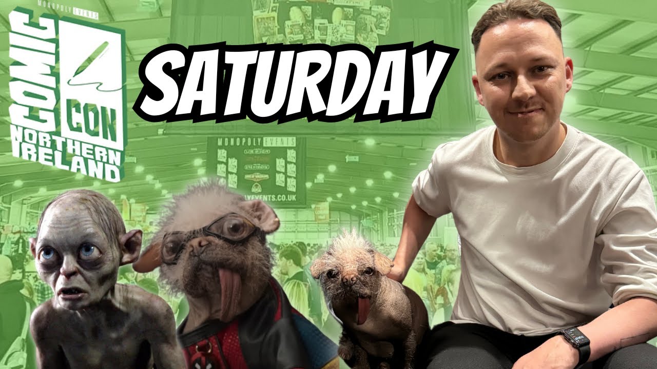 Comic Con NORTHERN IRELAND 2024 Vlog | Saturday 7th September