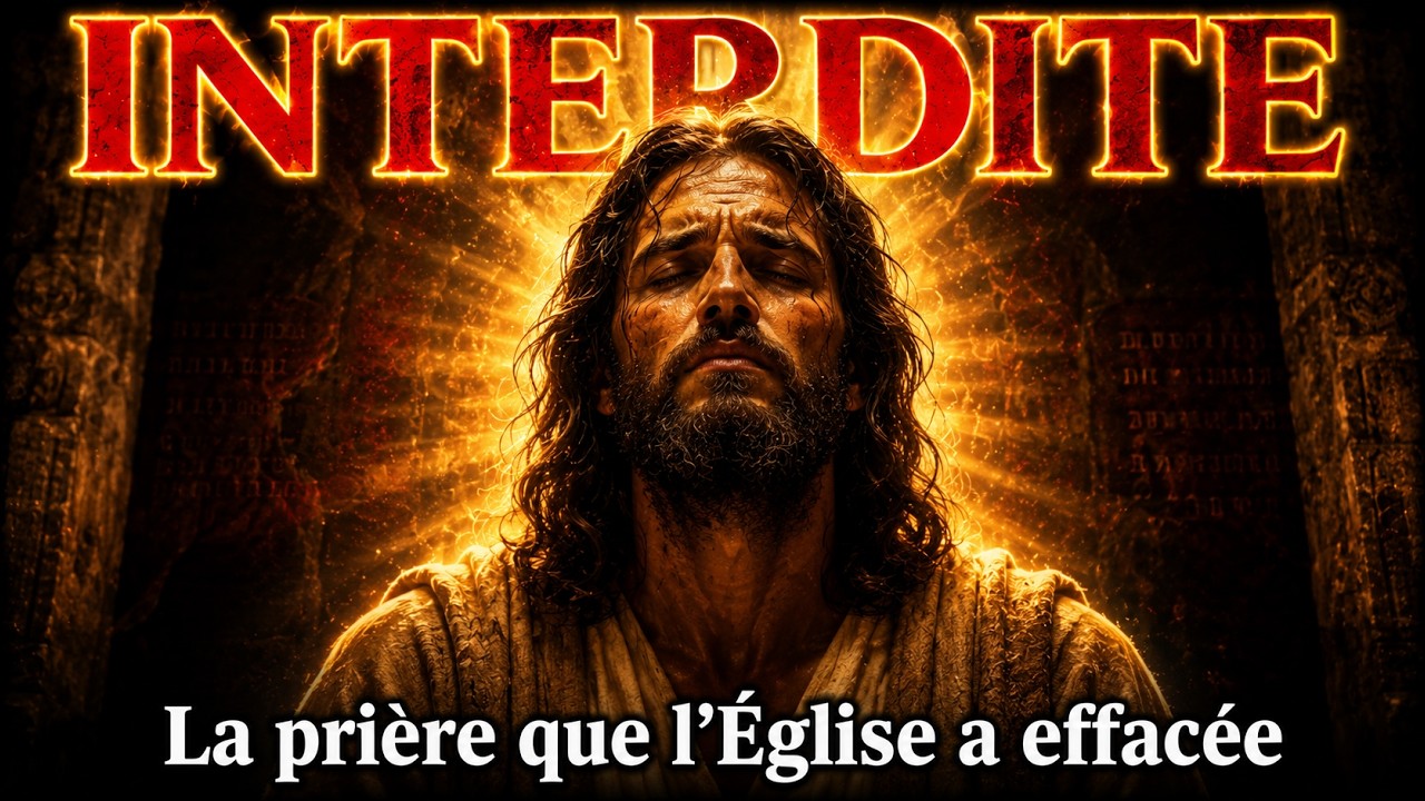 La Prière que Jésus récitait avant chaque miracle — Secret effacé par l'Église