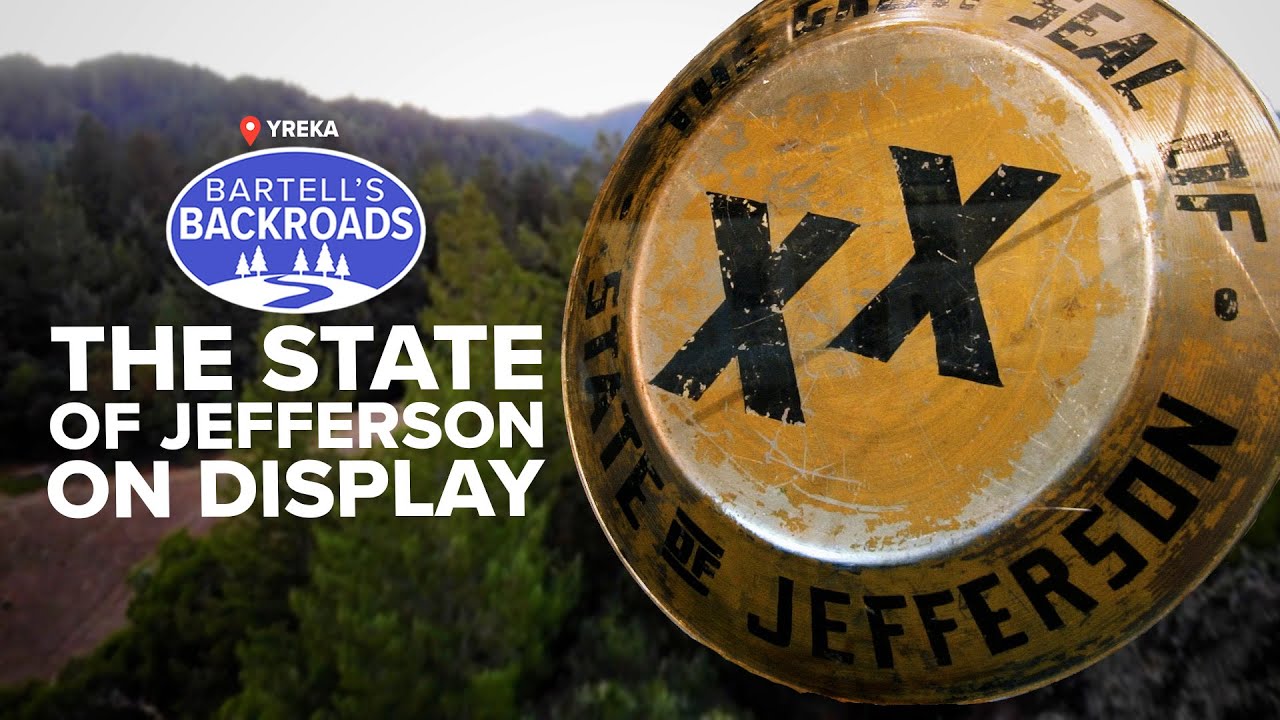 Yreka, historic capitol of the State of Jefferson and the home of an exhibit to the movement