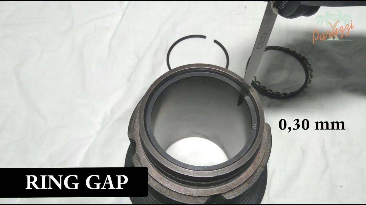 22 Engine overhaul - measuring cylinders and pistons (part 1 ring end gap)