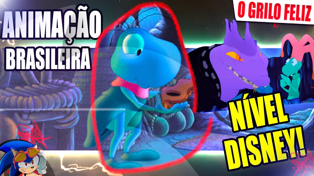 O grilo feliz a animação brasileira nível disney - Animação QUE NINGUÉM LEMBRA... joia perdida?
