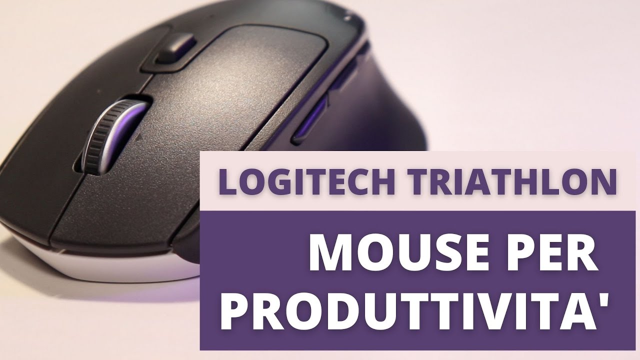 LOGITECH TRIATHLON M720 MOUSE | Ottimo per la produttivit&agrave; | Unboxing e Test