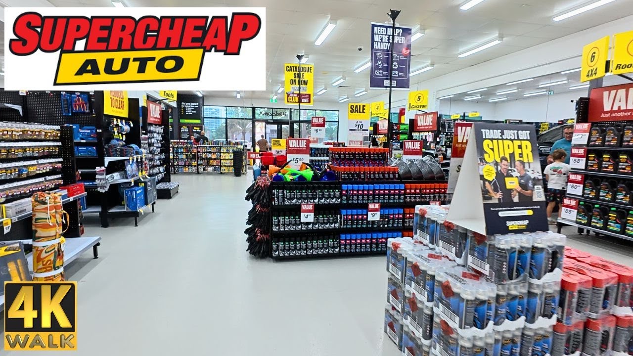 Supercheap Auto Australia - Auto & Detailing Super Store Tour 2025