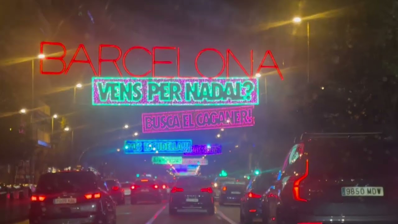 🌟🌟Most Beautiful Christmas Lights 🇪🇸🦋 Around Barcelona #navidad2025 #barcelona 