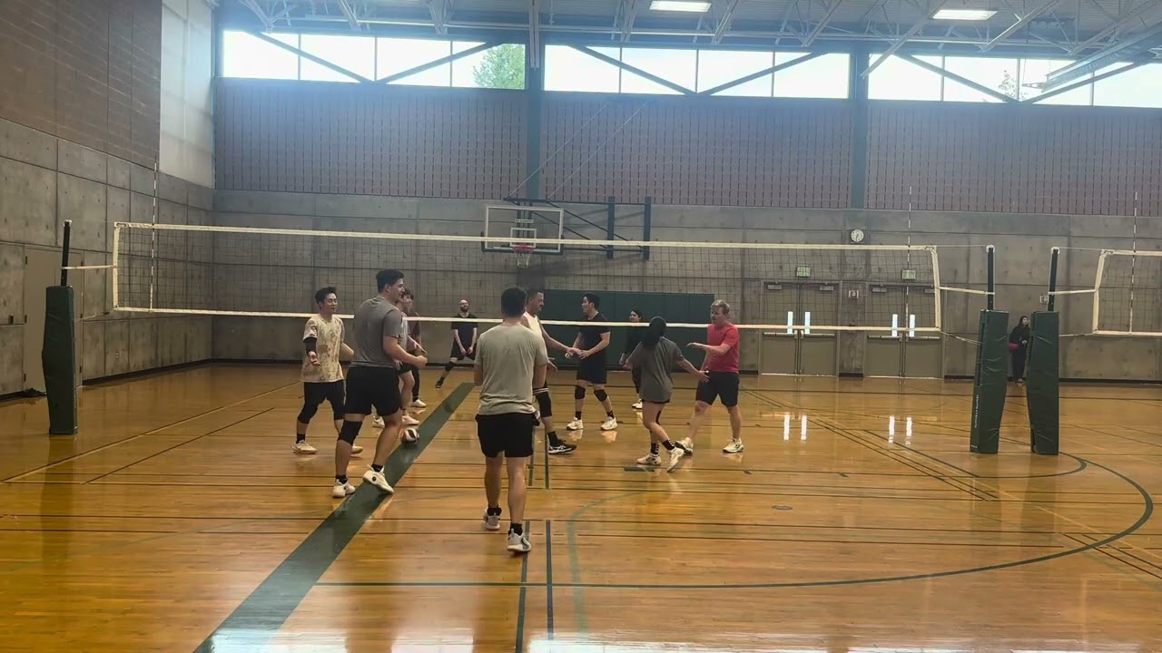 Absolute Zero Volleyball: Team Andy vs Team Sam
