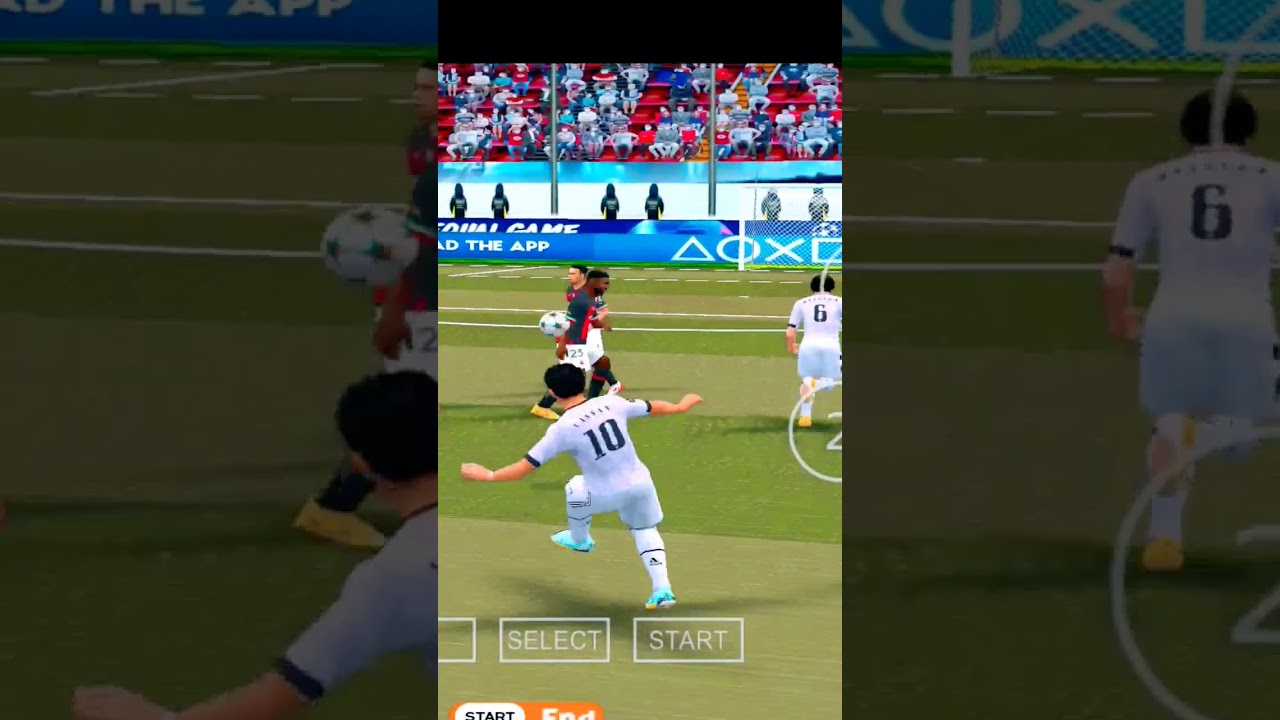 Pes 23 ppsspp | Best Curl Goal | #shorts #ppsspp #viral #football