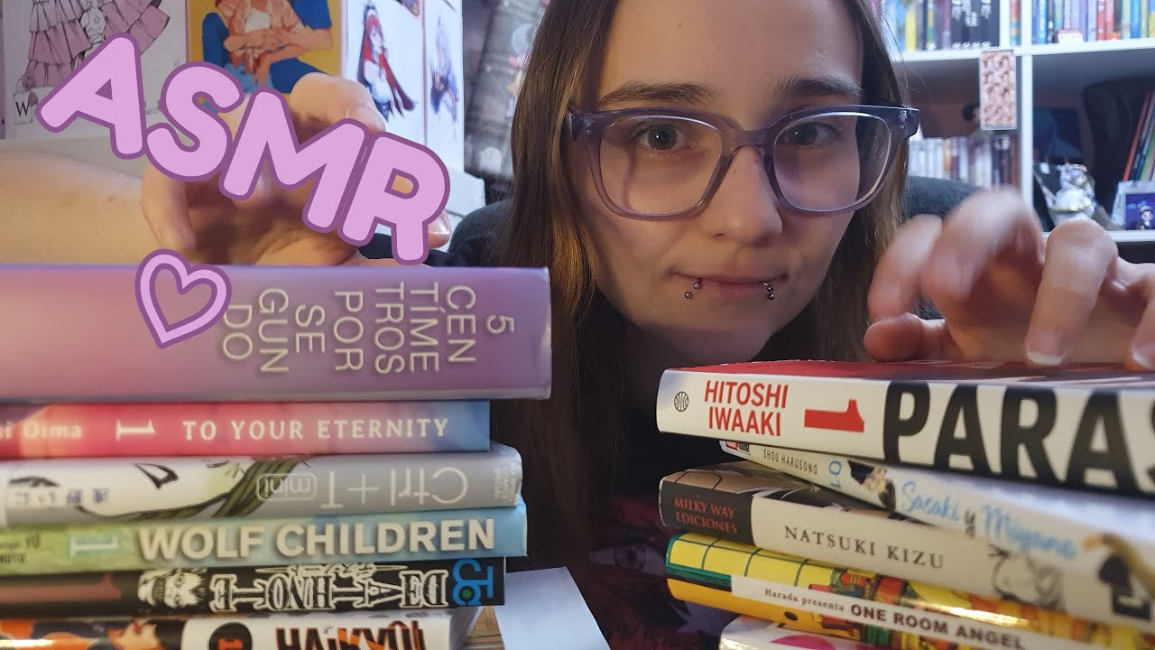 ASMR - Lectura y Tapping de mangas - PARTE 1