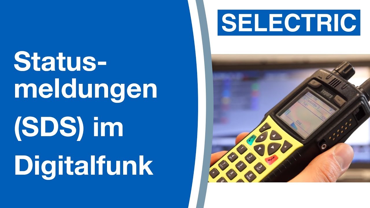 Statusmeldungen (SDS) im Digitalfunk