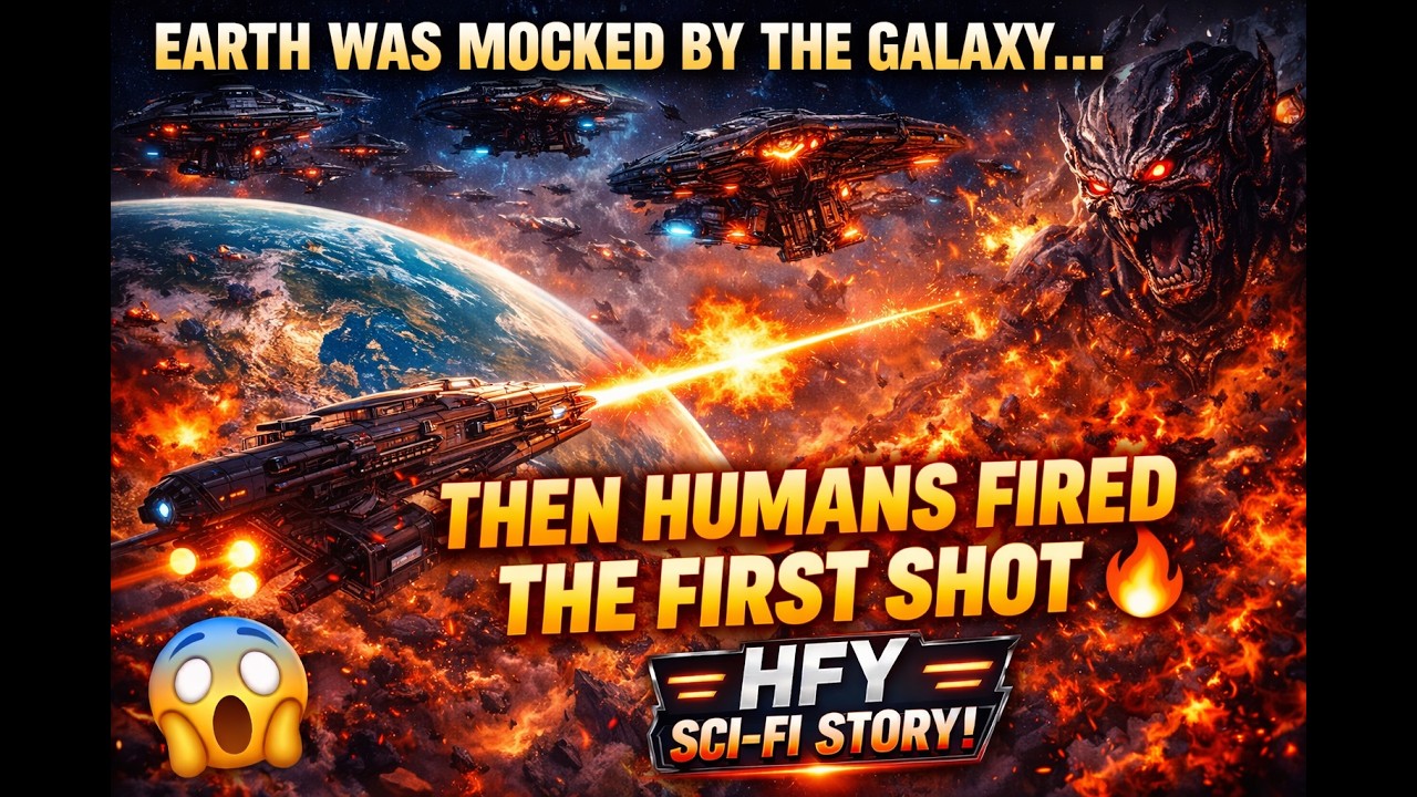 Earth Was Mocked by the Galaxy… Then Humans Fired the First Shot 🔥| Best HFY  | HFY SCI-FI Story