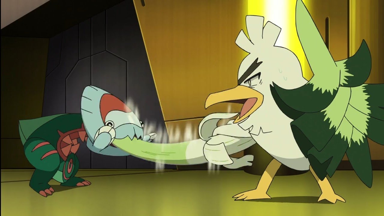 Dracovish Tries To Eat Sirfetch'd Sword | Pokémon Master Journeys Episode 103 English Subbed