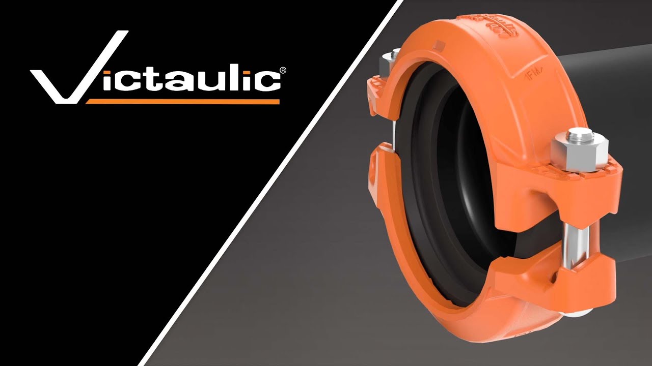 Style 107V Installation-Ready&trade; QuickVic&trade; Rigid Coupling Animation
