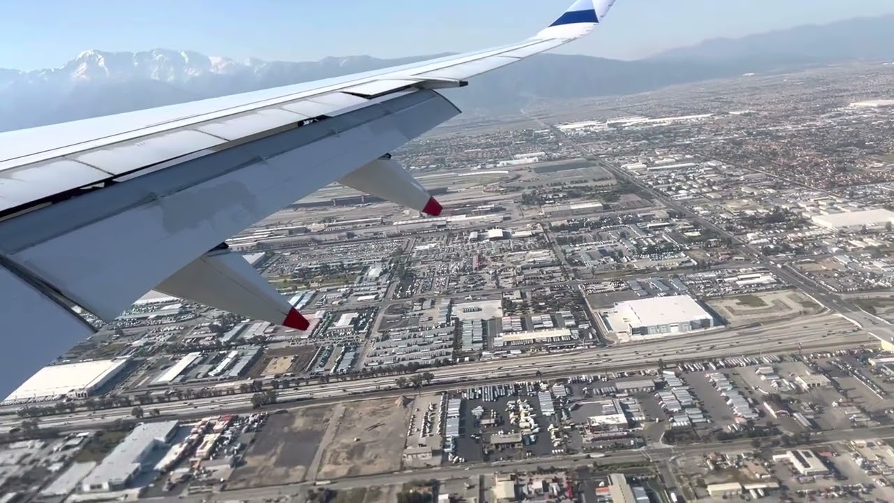 Landing in Ontario California