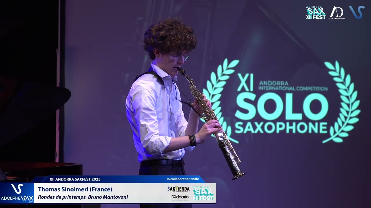 Thomas Sinoimeri (France) plays Rondes de printemps, Bruno Mantovani