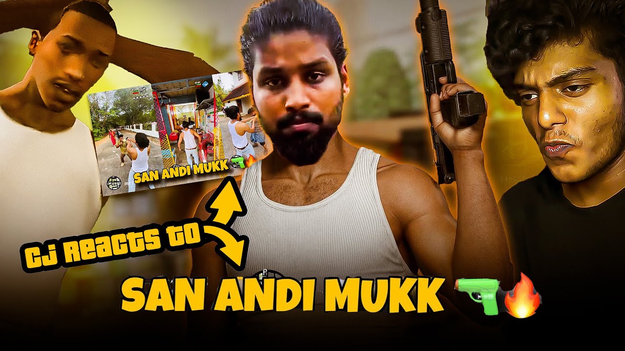 Cj Reacts to SAN ANDI MUKK ft: Atom guy | @MrZodge  | Reaction | Atom Guy